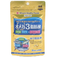 Японские омега 3 жирные кислоты со скваленом Minami